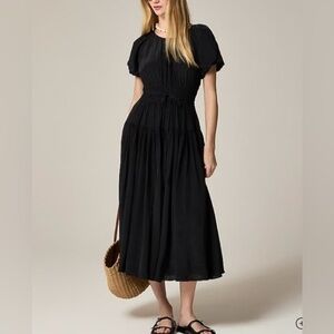 JCrew Elena Puff Sleeve Dress